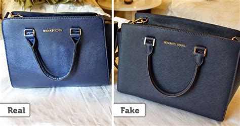 fake vs real mk purse|how to tell michael kors purses.